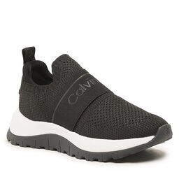 Calvin Klein Sneakers Calvin Klein Knit Runner Slip On HW0HW01443 Ck Black BEH