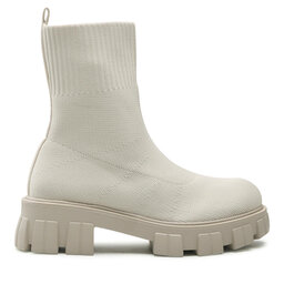 DeeZee Botki DeeZee WS5553-11 Écru