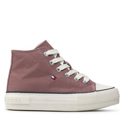 

Кеди Tommy Hilfiger High Top Lace-Up Sneaker T3A4-32119-0890 M Antique Rose 303, Рожевий