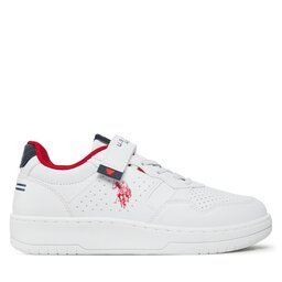 

Снікерcи U.S. Polo Assn. DENNY001 CLUB Whi-Red05, Білий