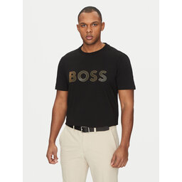 BOSS BOSS Marškinėliai TL Logo 50535170 Juoda Regular Fit