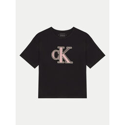 Calvin Klein Jeans Calvin Klein Jeans T-Shirt IG0IG02806 Μαύρο Boxy Fit