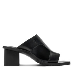 Calvin Klein Jeans Papucs Calvin Klein Jeans 5 Heel Sandal Lh Mg Mtl YW0YW01500 Fekete