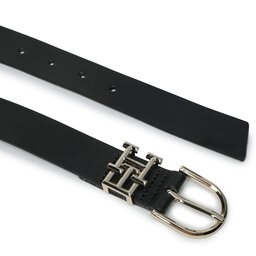 

Жіночий ремінь Tommy Hilfiger Th Lux 3.0 AW0AW14943 BDS, Чорний
