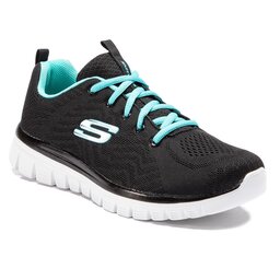 Skechers Παπούτσια Skechers Get Connected 12615/BKTQ Black/Turquoise