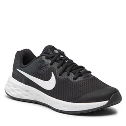 

Взуття Nike Revolution 6 Nn (GS) DD1096 003 Black/White/Dk Smoke Grey, Чорний