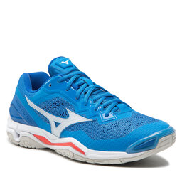 Mizuno Παπούτσια Mizuno Wave Stealth V X1GA180024 French Blue/White/Ignition Red