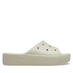 Crocs Natikače Crocs Classic Platform Slide 208180 Bež