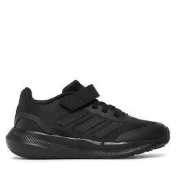 adidas Παπούτσια adidas Runfalcon 3.0 Sport Running Elastic Lace Top Strap Shoes HP5869 Μαύρο