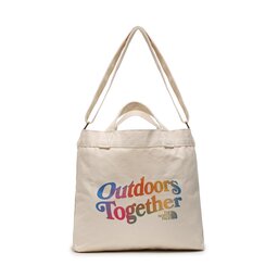 The North Face Handväska The North Face Adjustable Cotton Tote NF0A81BRIX91 Outdoors Together Graphic