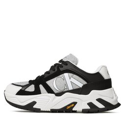

Снікерcи Calvin Klein Jeans Chunky Runner Vibram Lth Mix YM0YM00719 Bright White/Black YBR, Білий