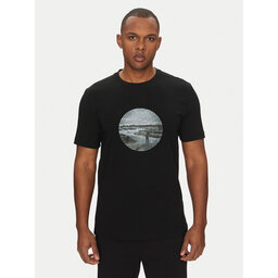 BOSS BOSS Póló Graphic Heritage 50537847 Fekete Regular Fit