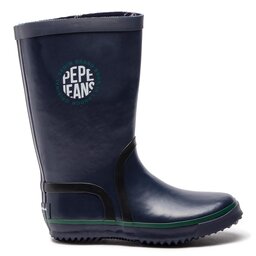 

Гумові чоботи Pepe Jeans Rain Logo PBS50076 Navy 595, Cиній