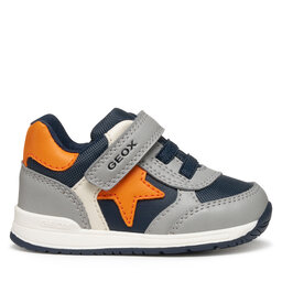 Geox Сникърси Geox B Rishon B560RA 054FU C0036 Сив