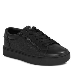 Calvin Klein Zapatillas Calvin Klein Low Top Lace Up W/Zip Mono HM0HM01188 Triple Black Mono 0GL
