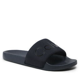Calvin Klein Чехли Calvin Klein Pool Slide Txt HM0HM00962 Ck Navy DW4