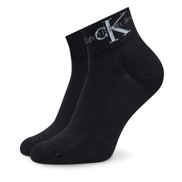 

Набір з 2 пар низьких жіночих шкарпеток Calvin Klein Jeans 701225317 Black Combo 001, Чорний