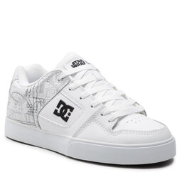 DC Sneakers DC Sw Pure ADYS400084 White/Black/Blue (Xwkb)