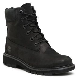 Timberland Trapper stila apavi Timberland Lucia Way 6 In Waterproof Boot TB0A1SC4001 Black Nubuck