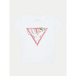 Guess Guess Camiseta K5RI16 K6YW4 Blanco Regular Fit