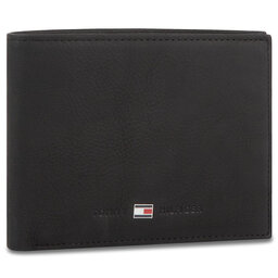Tommy Hilfiger Große Herren Geldbörse Tommy Hilfiger Johnson Cc And Coin Pocket AM0AM82565/AM0AM00659 Black 002
