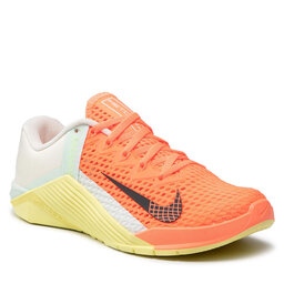Nike Pantofi Nike Metcon 6 AT3160 800 Broght Mango/Dk Smoke Grey