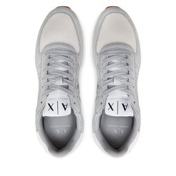 

Снікерcи Armani Exchange XUX169 XV660 T701 Gray+Off White, Сірий