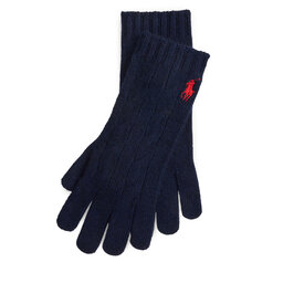 Polo Ralph Lauren Pirštinės Polo Ralph Lauren 455981440005 Tamsiai mėlyna