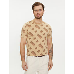 BOSS Boss Футболка Tiburt 419 50504100 Бежевий Regular Fit