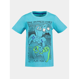 Blue Seven Blue Seven Marškinėliai 802305 X Mėlyna Regular Fit
