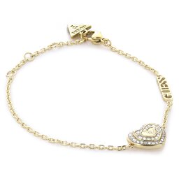 

Набір: браслет і сережки Guess JUBS04 086JW YELLOW GOLD, Золотий