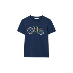 Original Marines Original Marines Póló DFP2249CM Sötétkék Regular Fit