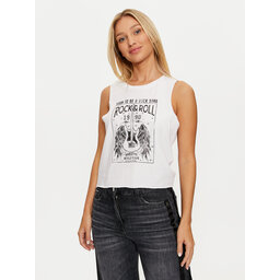 Noisy May Noisy May Top Max 27033890 Blanco Regular Fit