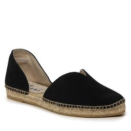 Manebi Espadrillos Manebi Suede Open-Side Flats K 1.0 O0 Black