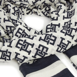 

Шаль Tommy Hilfiger Beach Summer Mono Scarf AW0AW16030 Space Blue DW6, Cиній