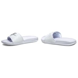 

Шльопанці Nike Benassi Jdi 343881 102 White/Metallic Silver, Білий