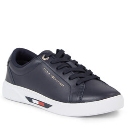 Tommy Hilfiger Snīkeri Tommy Hilfiger Global Stripes Court Sneaker FW0FW07559 Space Blue DW6