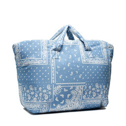 

Сумка Manebi Ribiera Bag Maxi B 1.1 Ar Denim Blue/Bandana Nylon, Голубий