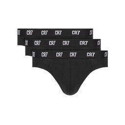 Cristiano Ronaldo CR7 Cristiano Ronaldo CR7 3er-Set Slips Main Basic Brief 3-Pack 8100-66-900 Schwarz
