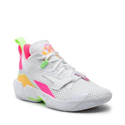 Nike Buty Nike Jordan Why Not Zero.4 CQ4230 102 White/Citron Pulse/Hyper Pink