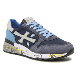 Premiata Sneakers Premiata Mick 1280E Grey/Navy/Light Blue