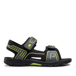 

Босоніжки Kappa 260864T Black/Lime 1133, Чорний