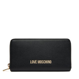 LOVE MOSCHINO Veliki ženski novčanik LOVE MOSCHINO JC5700PP1NLD0000 Crna