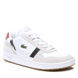 Lacoste Sneakers Lacoste T-Clip 0120 2 Sfa 740SFA0043407 Wht/Nvy/Red