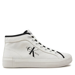 Calvin Klein Jeans Tenisice Calvin Klein Jeans Skater Vulcanized High Cs Ml Mr YW0YW01454 Bijela