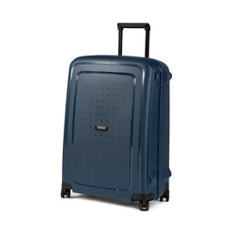 Samsonite Średnia Twarda Walizka Samsonite S'Cure Eco 128015-1598-1BEU Navy Blue