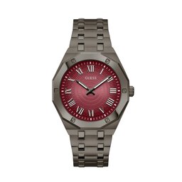 Guess Karóra Guess Asset GW0575G5 Grey/Burgundy