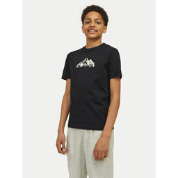 Jack&Jones Junior Jack&Jones Junior Póló Mountain Logo 12263123 Fekete Standard Fit