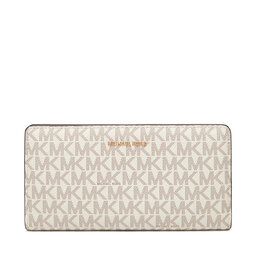 MICHAEL Michael Kors Duży Portfel Damski MICHAEL Michael Kors Bryant 32S5GYTP3B Beżowy