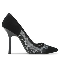 

Туфлі на шпильці KARL LAGERFELD KL30914D Glitter Mix Blk W/Sliver, Чорний